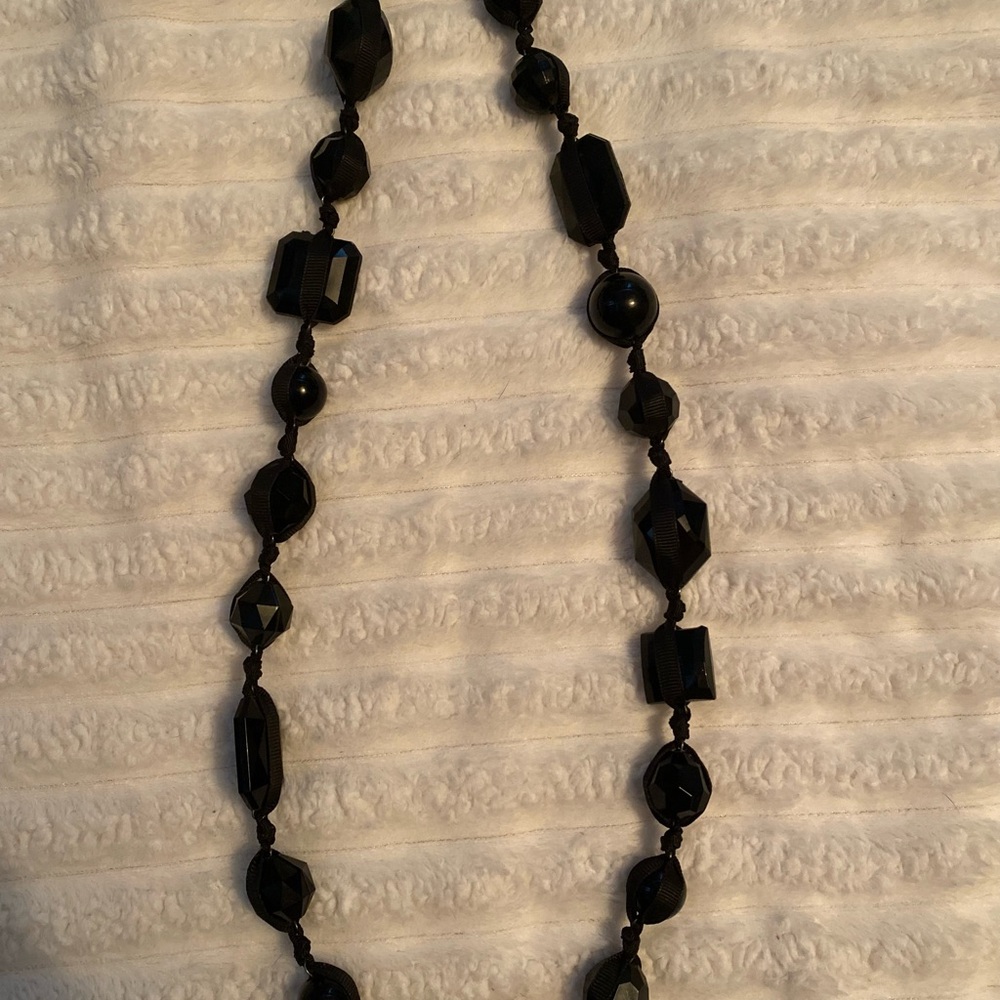 💎3 FOR $15💎Elegant Black Beaded Necklace